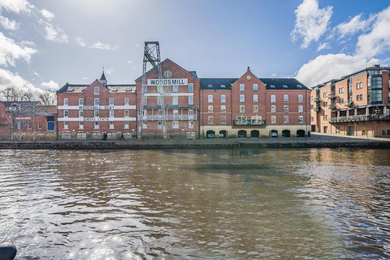 Woodsmill Quay Riverside Apartment - Heart Of Йорк Экстерьер фото